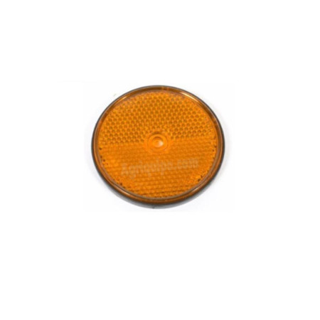 Catadióptrico Naranja Para Atornillar Redondo Para Tractor