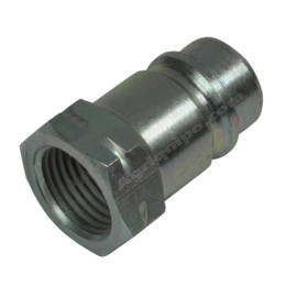 Enchufe Hidráulico Macho 1/2" BSP Para Tractor Case-Ih, David Brown