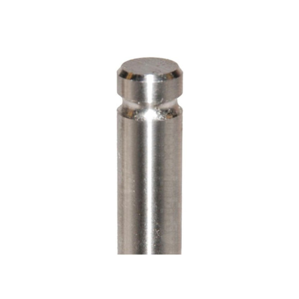Válvula De Escape Ø 36.60 x 9.50 mm - L 123.40 mm - 45 ° Para Tractor Massey Ferguson, Landini