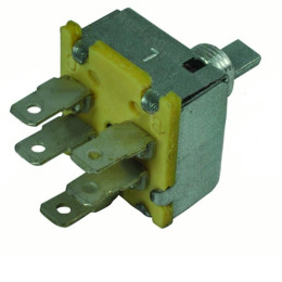 Interruptor Del Motor Del Ventilador L 49 X 29.5 X 27 Mm - Ø 5 Mm - 3 Velocidades Para Tractor John Deere