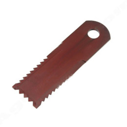 Cuchilla Picadora De Paja L 173 X 50 X 4 Mm - Ø 18 Mm Para Cosechadora
