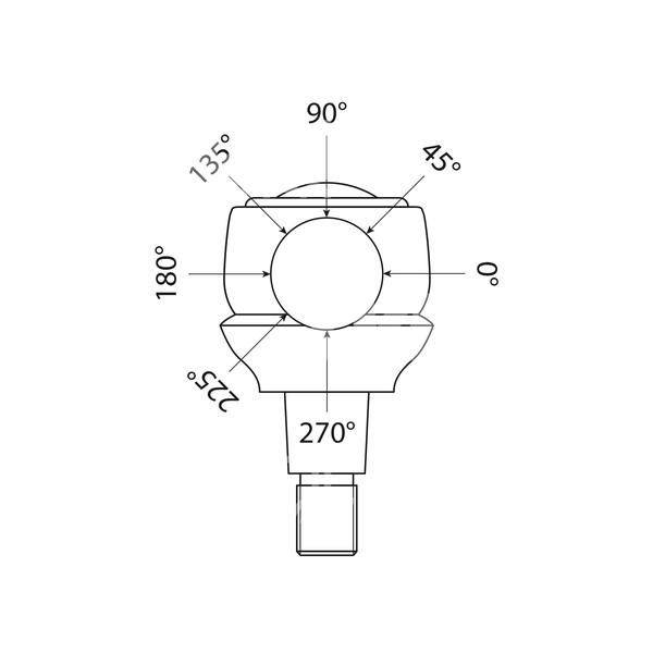 Rótula De Dirección Para Tractor John Deere