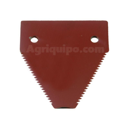 Cuchilla Con Dentado Superior 83 X 76 Mm - 1 Pzas Para Cosechadora Claas-Harvesting, Caterpillar